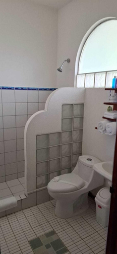Bathroom 4, Hotel Planeta Sano, Aguirre