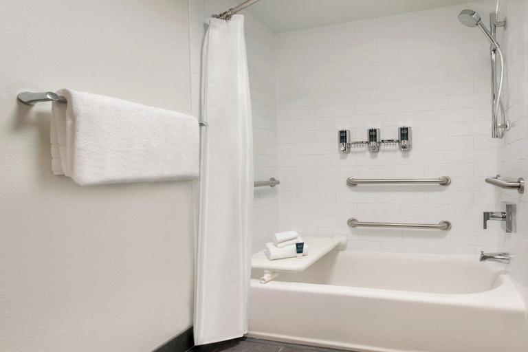 Bathroom 4, Four Points by Sheraton Raleigh Arena, Wake