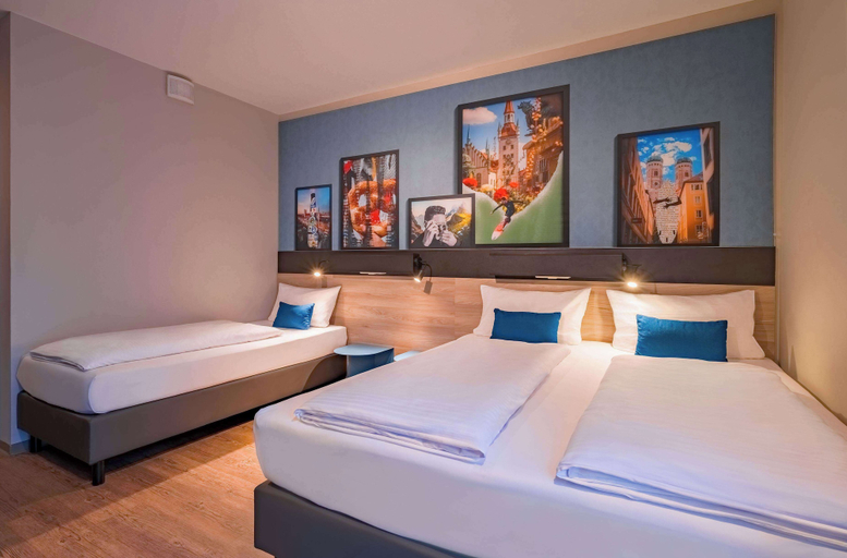 Bedroom 4, Ramada Encore by Wyndham Munich Messe, München