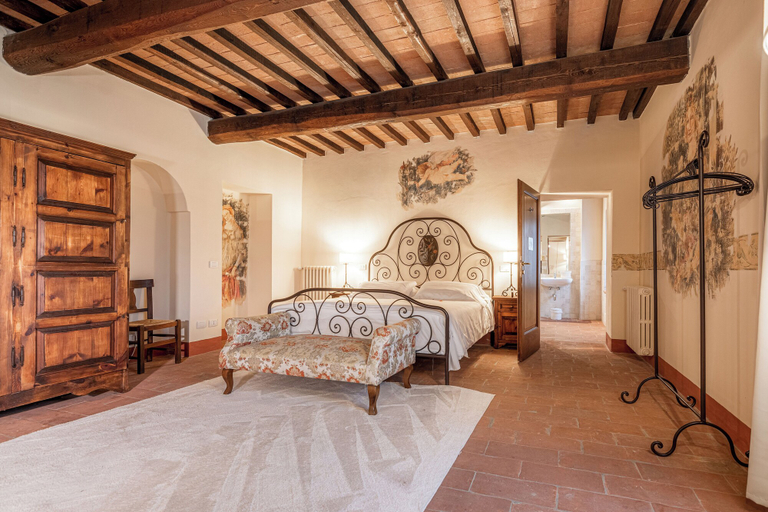 Bedroom 4, Palazzo Brandano, Siena