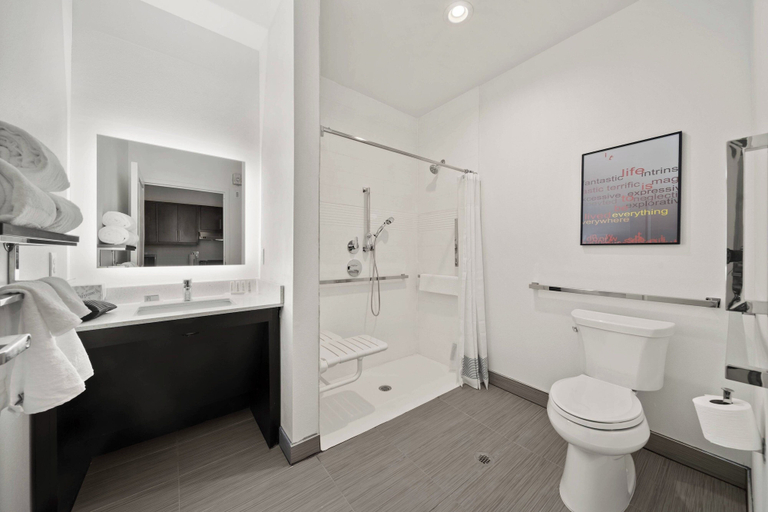 Bathroom 4, TownePlace Suites by Marriott Waco Northeast, McLennan