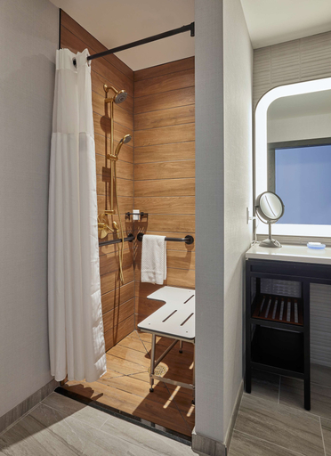 Bathroom 4, Sable at Navy Pier Chicago, Curio Collection by Hilton, Cook