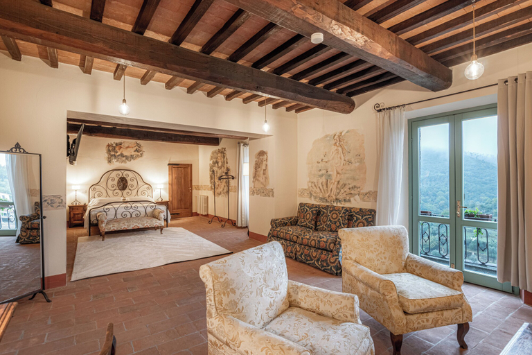 Bedroom 4, Palazzo Brandano, Siena