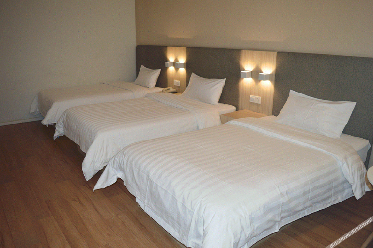 Bedroom 2, Hanting Hotel Yulin Suide Tianhechang, Yulin