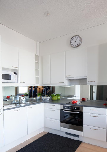 Kitchen 5, Forenom Serviced Apartments Espoo Leppavaara, Uusimaa