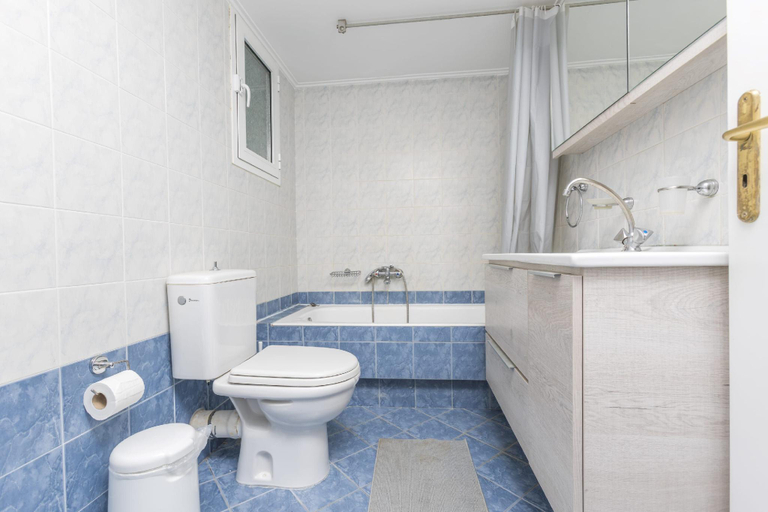 Bathroom, Beachfront Cozy House - Kiatos Seaview Retreat, Peloponnese