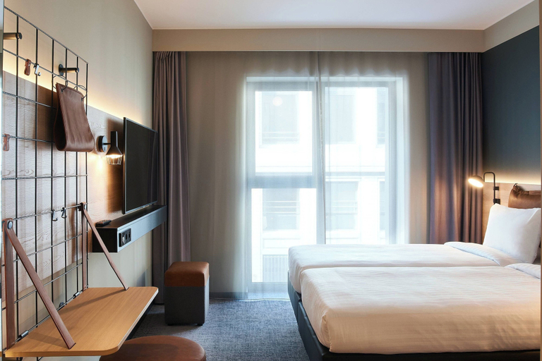 Bedroom 3, Moxy Brussels City Center, Bruxelles