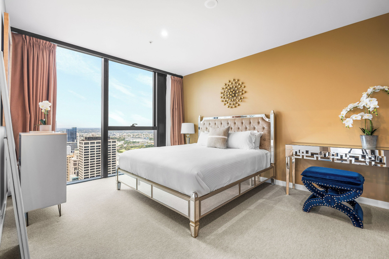 Bedroom 2, Collins House Apartments by CLLIX, Melbourne