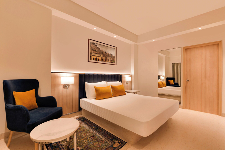Bedroom 3, Lemon Tree Premier, HITEC City, Hyderabad, Hyderabad