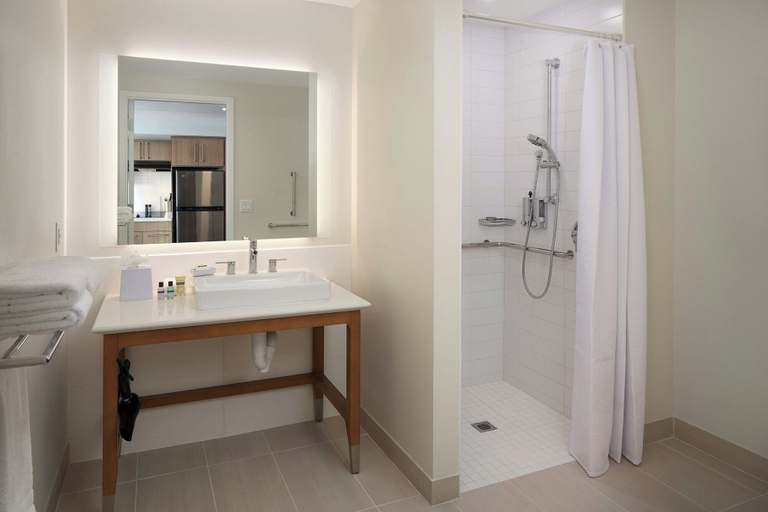 Bathroom 5, Element by Marriott Orlando at SeaWorld, Orange