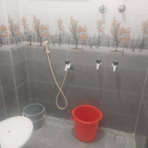 Bathroom 5, Vrs Inn, Vellore