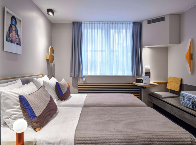 Bedroom 3, Flemings Hotel Frankfurt-Central, Frankfurt am Main