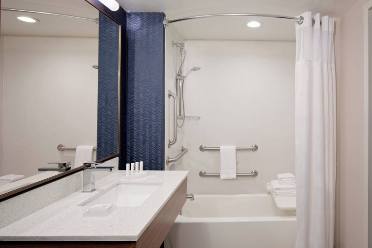 Bathroom 4, Fairfield Inn & Suites by Marriott Atlantic City Absecon, Atlantic