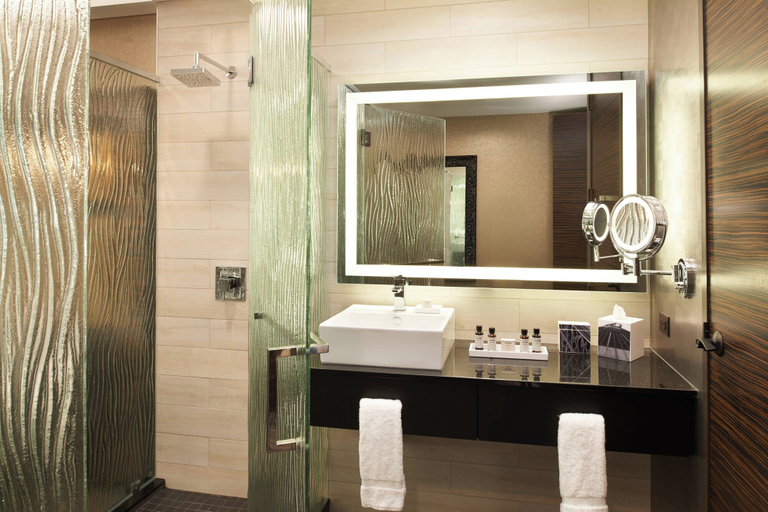 Bathroom 4, Metropolitan at The 9, Autograph Collection, Cuyahoga