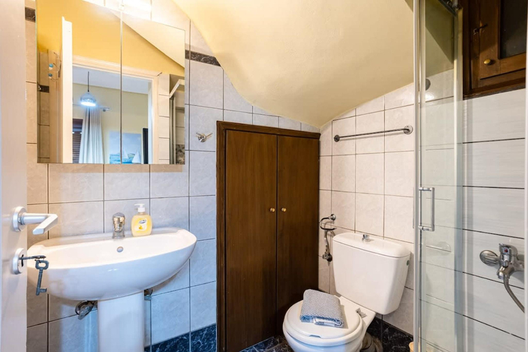 Bathroom, Stoupa Tranquil Hideaway - Spitiko Garden Retreat, Peloponnese
