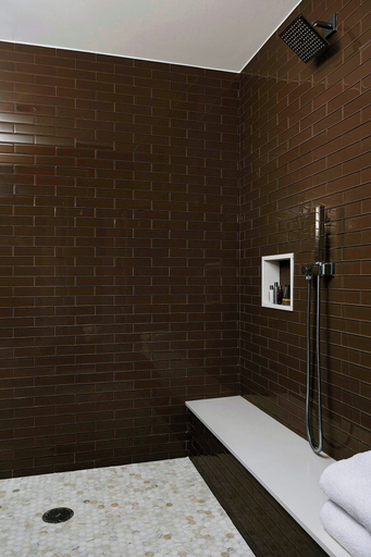 Bathroom 4, Charlotte Marriott City Center, Mecklenburg