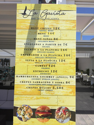Food & Drinks 5, Guesthouse Denia, Alicante