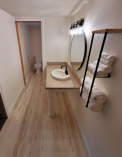 Bathroom 5, Shelton Inn, Mason