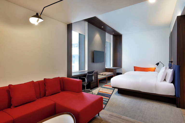 Bedroom 3, Aloft by Marriott Dubai Airport, Dubai