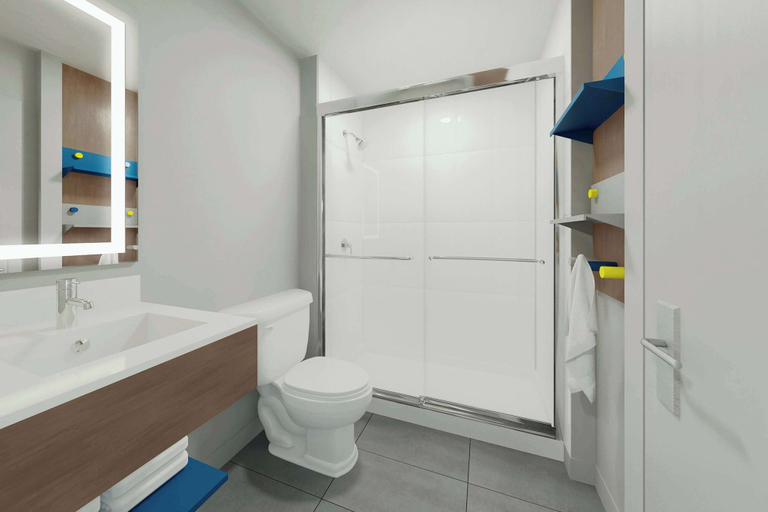 Bathroom 5, Microtel Inn & Suites by Wyndham Olive Branch, Desoto