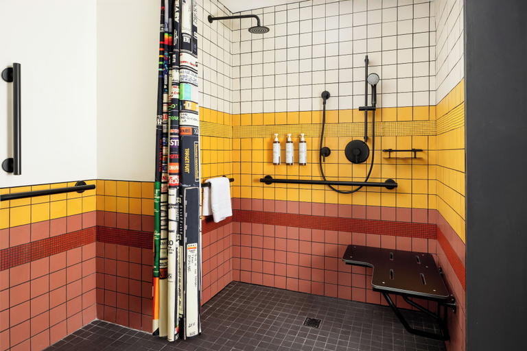 Bathroom 4, Moxy Asheville Downtown, Buncombe