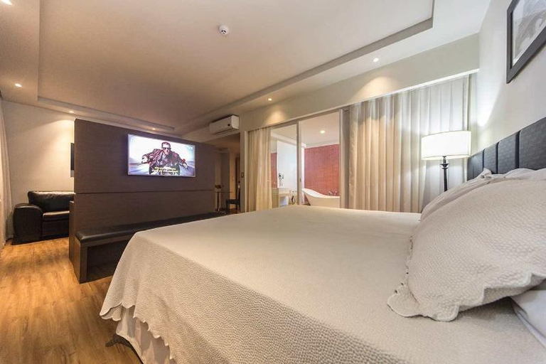 Bedroom 3, Hotel Caiuá Cascavel, Cascavel
