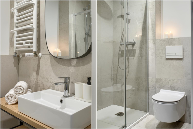 Bathroom 3, Apartmenty Liberty Plaza SELF CHECK-IN, Poznań City