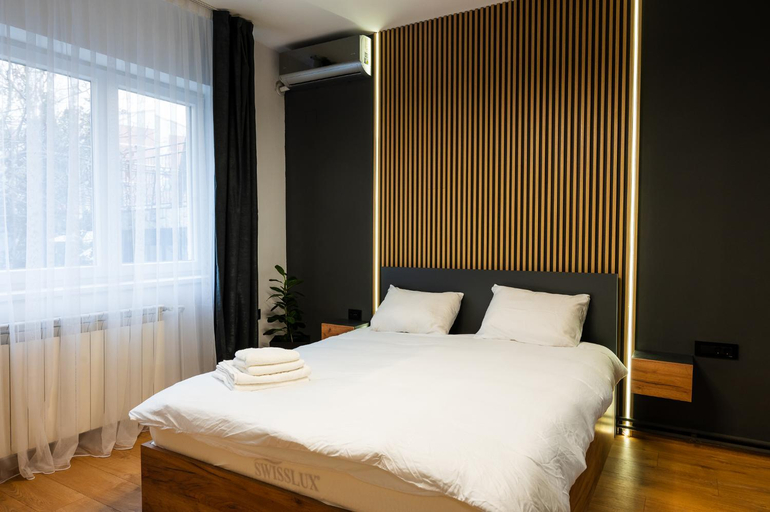 Bedroom 2, Casa Central Apartments Skopje, Skopje