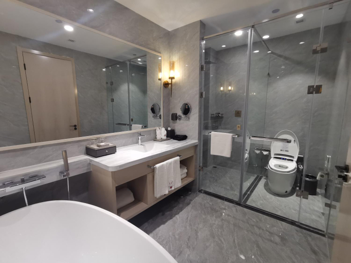 Bathroom, 地建南山花园酒店 - 仙娥湖旅游区店, Shangluo