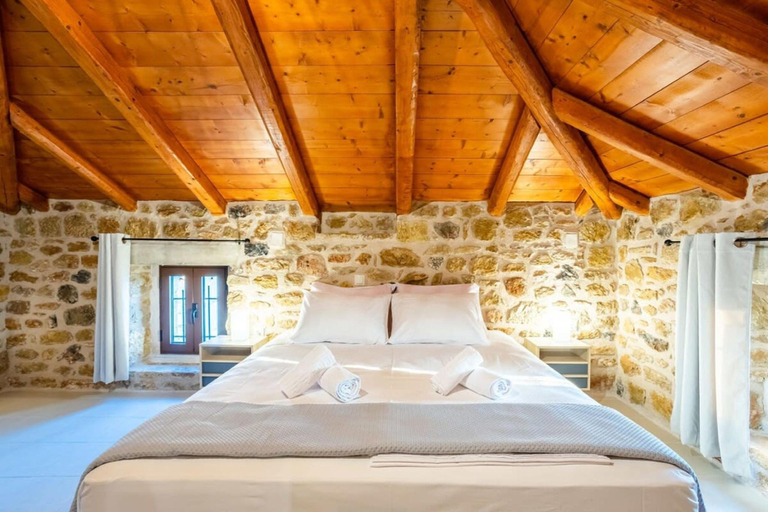 Bedroom 2, Mantineia Stone Villa-An Ethereal Getaway, Peloponnese