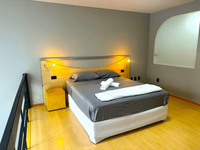 Bedroom 2, Saint Sebastian Flat 601Duplex no Centro, Jaraguá do Sul