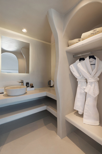 Bathroom 5, Danae Suites Santorini, South Aegean