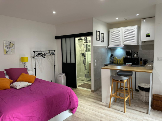 Bedroom 2, Des Beaux Appartements Deluxe, Seine-Maritime