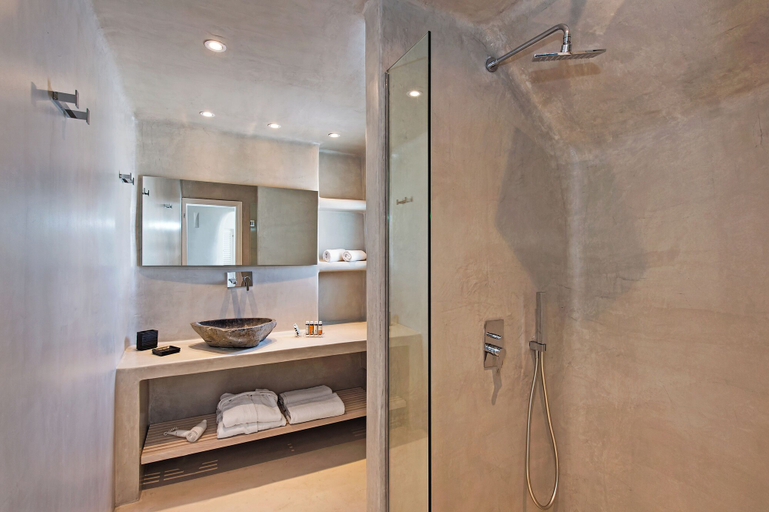 Bathroom 5, Porto Fira Suites, South Aegean