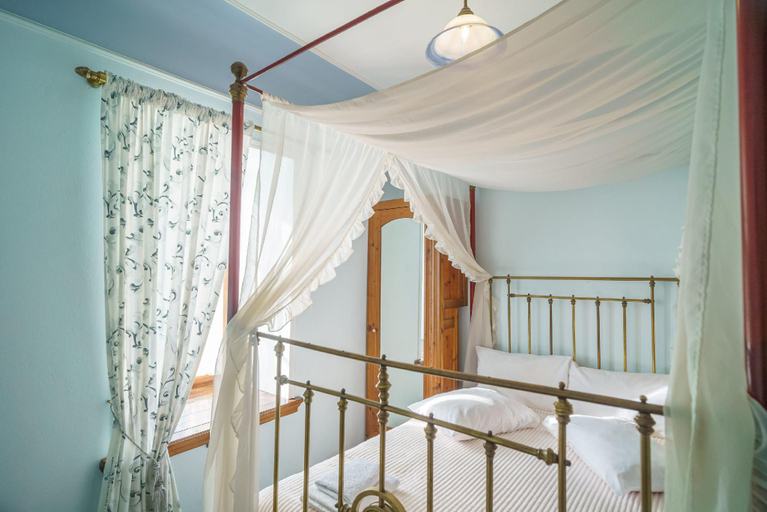 Bedroom 3, Portaria Pool Getaway - Palladio Stone Haven, Thessaly