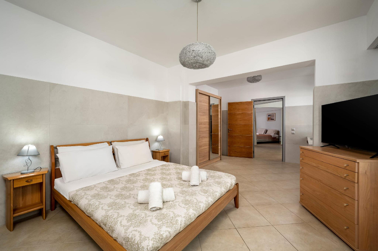 Bedroom 4, Rhodes Kallithea Villa - Zafira Private Pool Gem, South Aegean