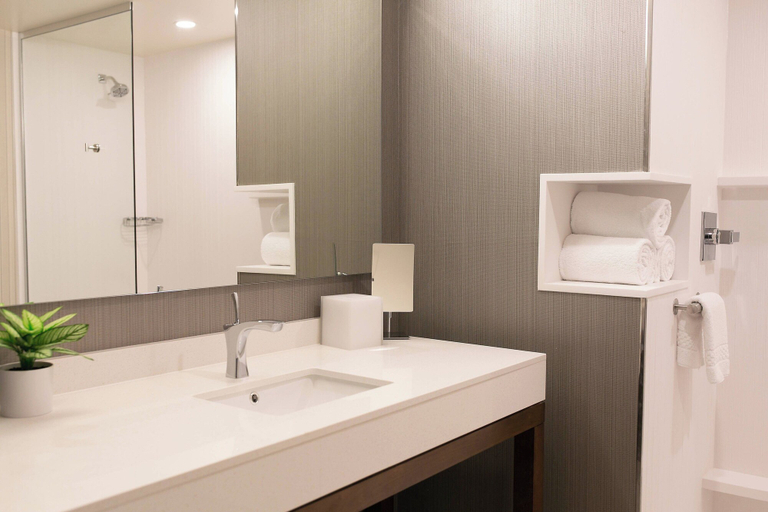 Bathroom 5, Courtyard by Marriott Elkhart, Elkhart