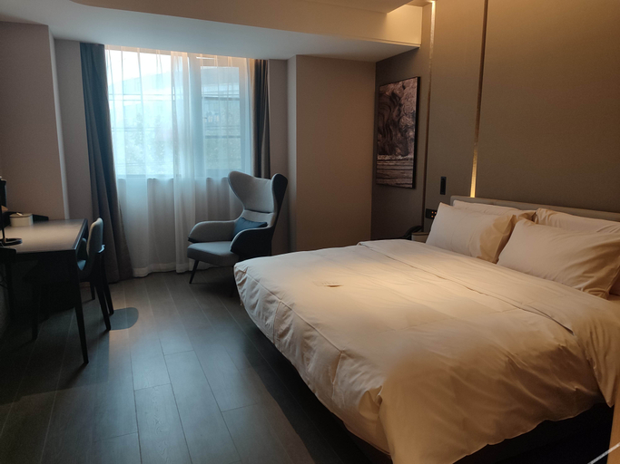 Bedroom 2, Atour Hotel Lianyungang Suning Plaza, Lianyungang