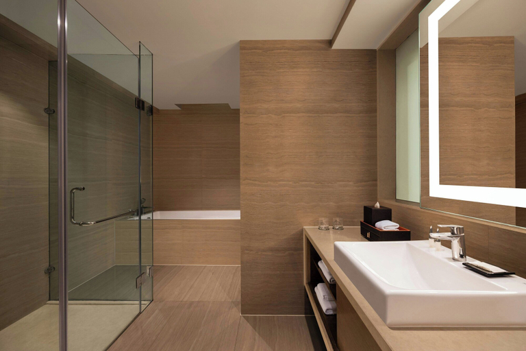 Bathroom 4, Courtyard by Marriott Bhopal, Bhopal