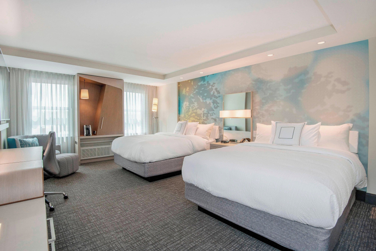 Bedroom 3, Courtyard by Marriott Raleigh Cary/Parkside Town Commons, Wake