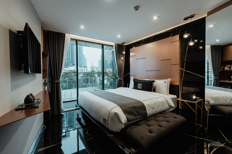 Bedroom 2, Hotel 433 - Asoke Sukhumvit, Khlong Toey