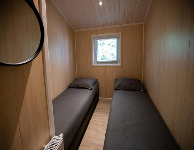 Bedroom 4, Lodge in Brabant With Cozy Covered Terrace, Oirschot