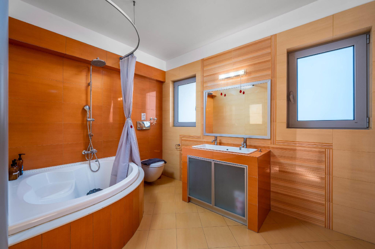 Bathroom 5, Rhodes Kallithea Villa - Zafira Private Pool Gem, South Aegean
