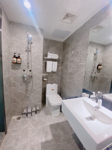 Bathroom 3, Qingmu Select Hotel (Nanjing Xuanwu Lake Gulou Subway Station), Nanjing