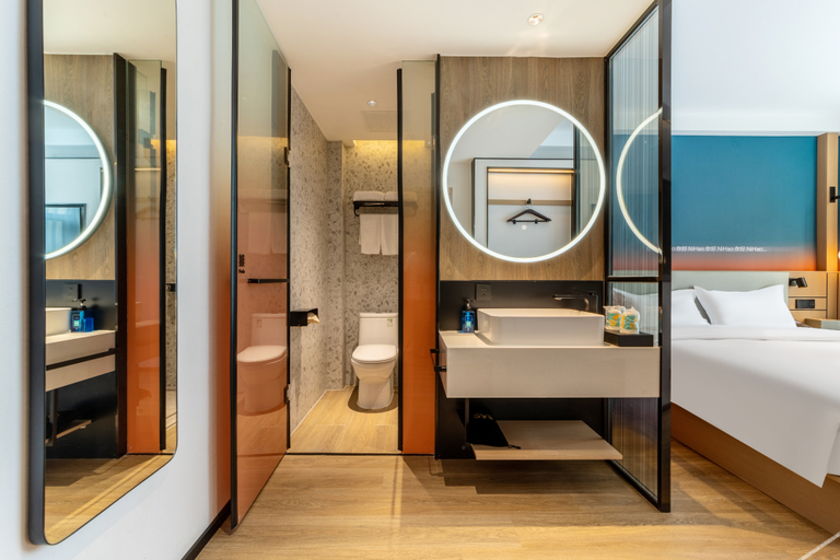 Bathroom 3, Nihao Hotel Xining Limeng Pedestrian Street, Xining