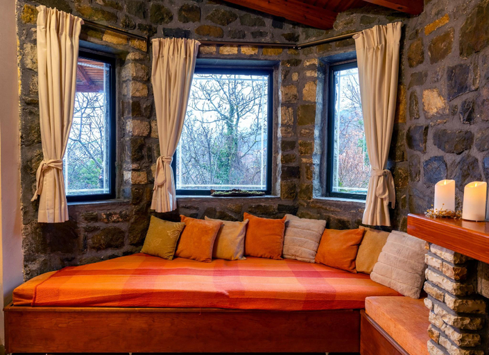 Bedroom 3, Marianda s House - Mountain Views Rustic Charm, Central Greece