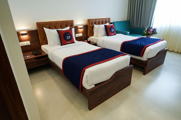 Bedroom 3, Zip By Spree Hotels Purple Orchid Whitefield, Bangalore