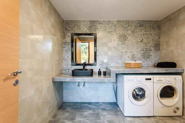 Bathroom, Seaside Summer Bliss - Aurora Luxury Pool Paradise, Peloponnese