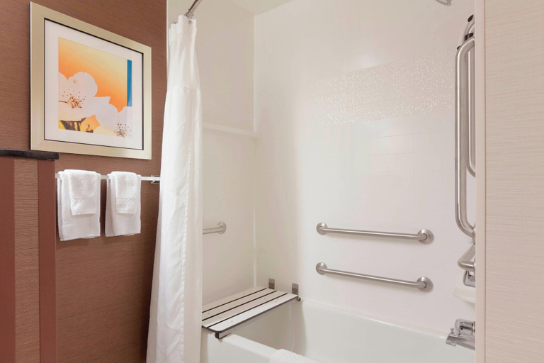 Bathroom 4, Fairfield Inn & Suites Longview, Gregg