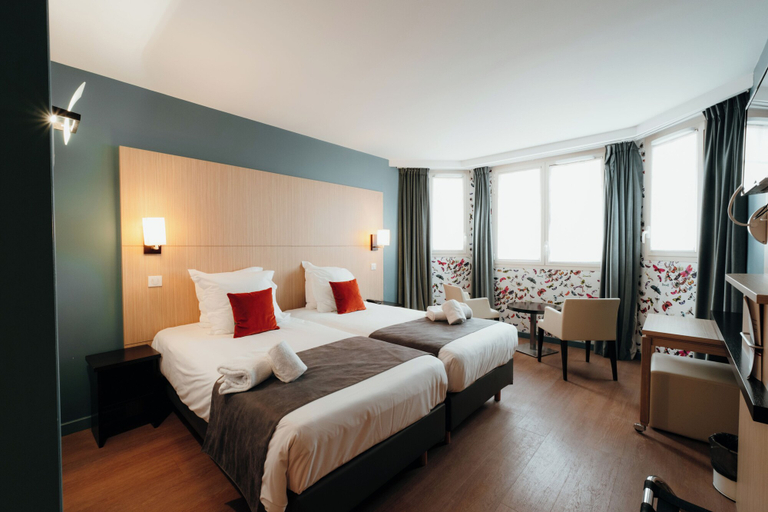Bedroom 3, Hôtel Red Fox, Pas-de-Calais